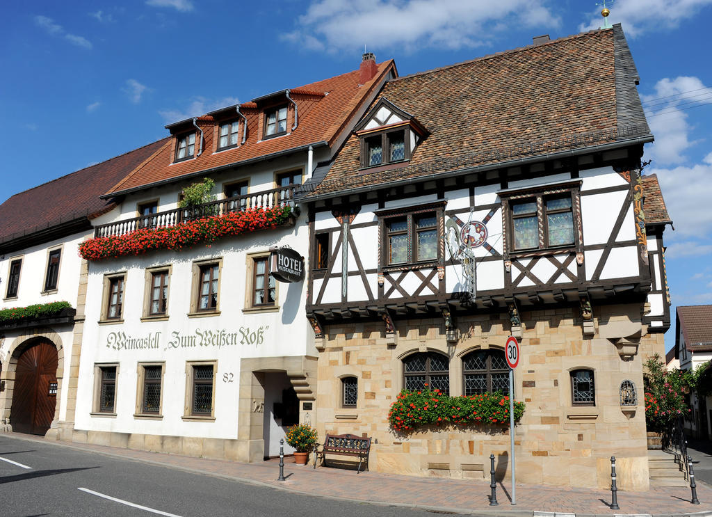 Hotel Weinkastell Zum Weissen Ross Kallstadt Zewnętrze zdjęcie